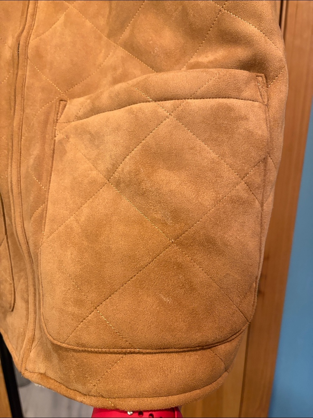 Reversible Faux Suede Vest Cosmos by Z Supply Sz M - Picture 4 of 6